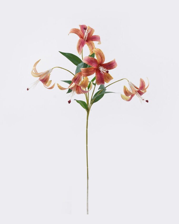 Artificial Flower Lily 5 single stem GS-64925036_6 Artificial Flower 22*12*72cm Lily *5 single stem GS-64925036 2026Aug 3,000+ sqm showroom with thousands of artificial flowers, plants & trees ready for global sourcing.