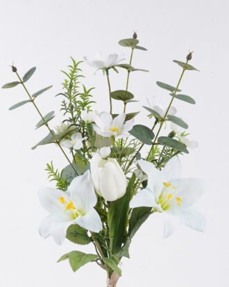 Artificial Flower 25*17*55cm Lily *7 bush GS-16826024-W1 2026Jul 3,000+ sqm showroom with thousands of artificial flowers, plants & trees ready for global sourcing.