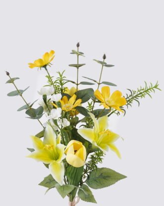 Artificial Flower 25*17*55cm Lily *7 bush GS-16826024-Y1 2026Jul 3,000+ sqm showroom with thousands of artificial flowers, plants & trees ready for global sourcing.
