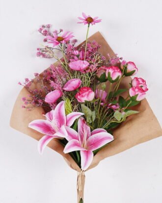 Artificial Flower 36*25*66cm Lily Rose mixed bundle/kraft paper GS-03325196-PW 2026Jun 3,000+ sqm showroom with thousands of artificial flowers, plants & trees ready for global sourcing. Artificial Flower 36*25*66cm Lily Rose mixed bundle/kraft paper GS-03325196-PW 2026Jun 3,000+ sqm showroom with thousands of artificial flowers, plants & trees ready for global sourcing.