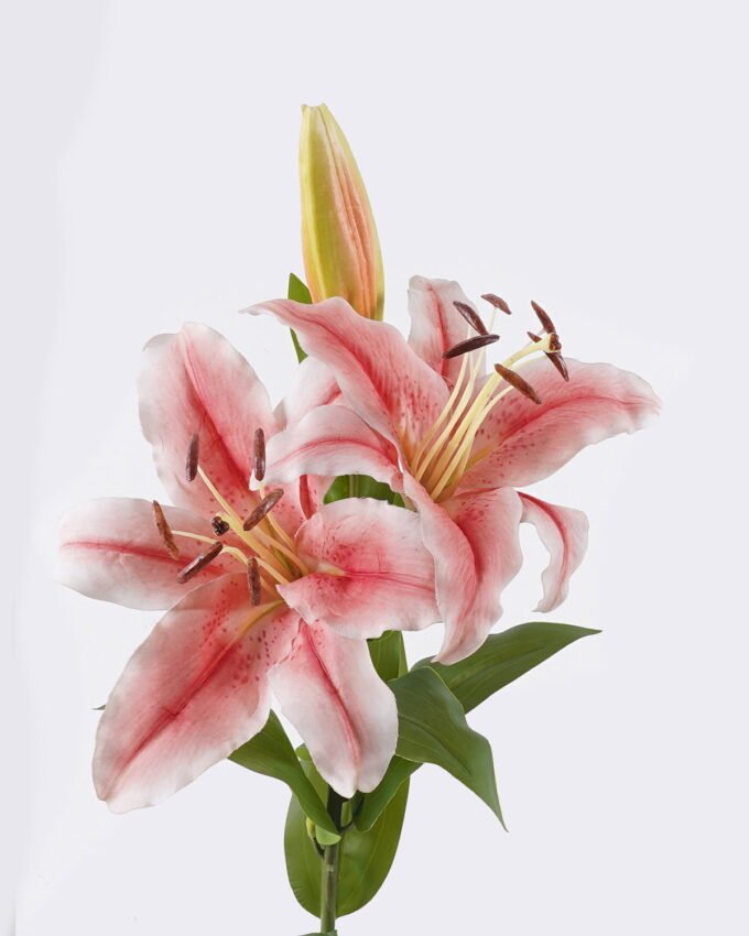 Artificial Flower 26*14*89cm Lily single stem /moist real touch GS-79826004-P2 2026SEP 3,000+ sqm showroom with thousands of artificial flowers, plants & trees ready for global sourcing.