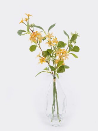 Artificial Flower 16*10*30cm Chrysanthemum in glass ware GS-16826010 2026Jul 3,000+ sqm showroom with thousands of artificial flowers, plants & trees ready for global sourcing.