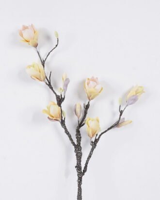Artificial Flower 30*5*76cm Magnolia flower single stem GS-71226001-Y1 2026Aug 3,000+ sqm showroom with thousands of artificial flowers, plants & trees ready for global sourcing.