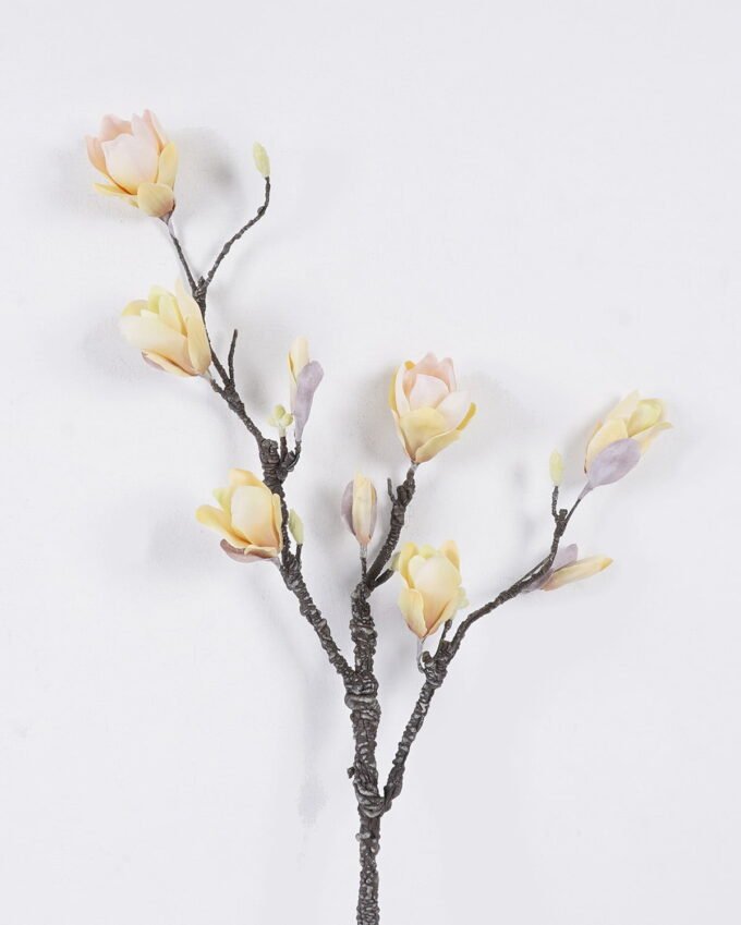 Artificial Flower 30*5*76cm Magnolia flower single stem GS-71226001-Y1 2026Aug 3,000+ sqm showroom with thousands of artificial flowers, plants & trees ready for global sourcing.