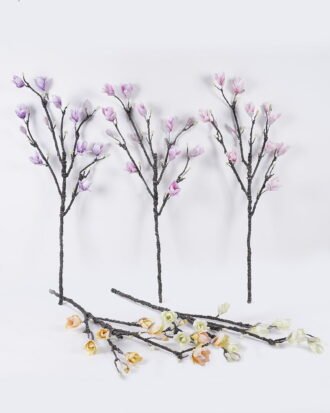 Artificial Flower 27*6*103cm Magnolia flower single stem GS-71226002 2026Aug 3,000+ sqm showroom with thousands of artificial flowers, plants & trees ready for global sourcing.