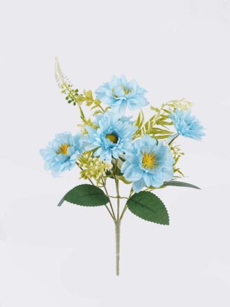 Artificial Flower 16*10*31cm Dahlia & Daisy bush*7 GS-74226003-RST 2026Aug 3,000+ sqm showroom with thousands of artificial flowers, plants & trees ready for global sourcing.