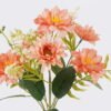 Artificial Flower 16*10*31cm Mini Chinese rose & Daisy bush*7 GS-74226002-RST 2026Aug 3,000+ sqm showroom with thousands of artificial flowers, plants & trees ready for global sourcing.