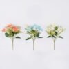 Artificial Flower 16*10*31cm Mini Chinese rose bush*7 GS-74226001-RST 2026Aug 3,000+ sqm showroom with thousands of artificial flowers, plants & trees ready for global sourcing.