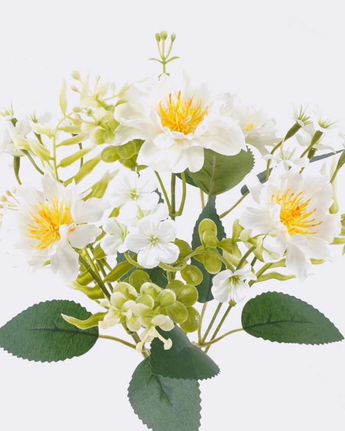 Artificial Flower 16*10*31cm Mini Chinese rose bush*7 GS-74226001-RST 2026Aug 3,000+ sqm showroom with thousands of artificial flowers, plants & trees ready for global sourcing.