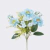 Artificial Flower 16*10*31cm Mini Chinese rose bush*7 GS-74226001-RST 2026Aug 3,000+ sqm showroom with thousands of artificial flowers, plants & trees ready for global sourcing.