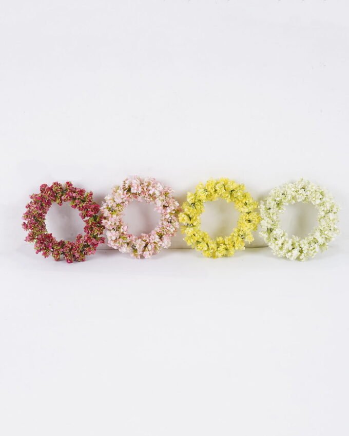 Artificial Flower 15*4*15cm Mixed Rattan Floral wreath GS-59126013 2026Aug 3,000+ sqm showroom with thousands of artificial flowers, plants & trees ready for global sourcing.