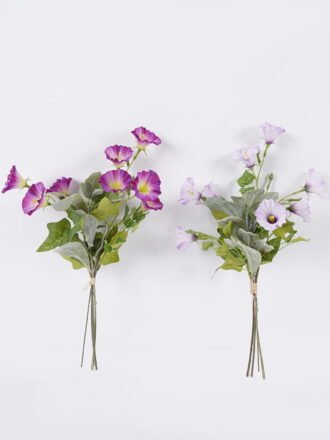 Artificial Flower 16*7*45cm Morning glory bush GS-77326012-Z1 2026Aug 3,000+ sqm showroom with thousands of artificial flowers, plants & trees ready for global sourcing.