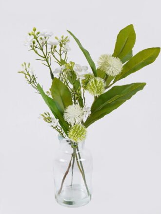 Artificial Flower 9*7*25cm Myricaceae in glass GS-77326002-Y1 2026Aug 3,000+ sqm showroom with thousands of artificial flowers, plants & trees ready for global sourcing.
