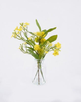 Artificial Flower 9*7*25cm Myricaceae in glass GS-77326002-Y1 2026Aug 3,000+ sqm showroom with thousands of artificial flowers, plants & trees ready for global sourcing.