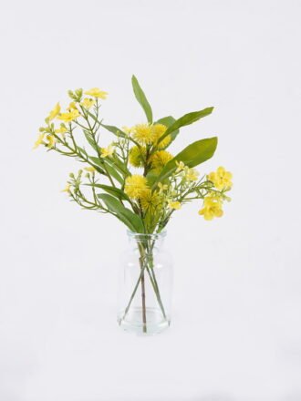 Artificial Flower 15*5*29cm Dancing orchid in glass GS-77326003 2026Aug 3,000+ sqm showroom with thousands of artificial flowers, plants & trees ready for global sourcing.