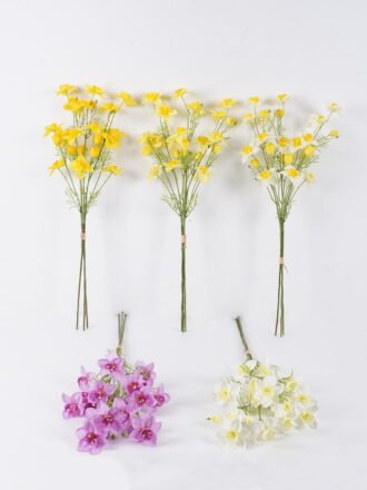 Artificial Flower 17*10*79cm  Chrysanthemum *3 bouquet GS-00526051-Y1 2026Jun 3,000+ sqm showroom with thousands of artificial flowers, plants & trees ready for global sourcing.
