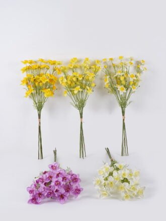 Artificial Flower 20*10*79cm  Chrysanthemum *5 bouquet GS-00526043-P1 2026Jun 3,000+ sqm showroom with thousands of artificial flowers, plants & trees ready for global sourcing.