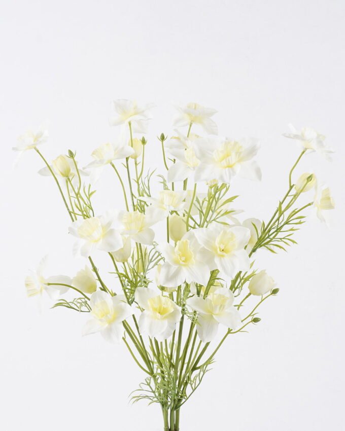 Artificial Flower 22*10*77cm Narcissu *5 bouquet GS-00526044 2026Jun 3,000+ sqm showroom with thousands of artificial flowers, plants & trees ready for global sourcing.