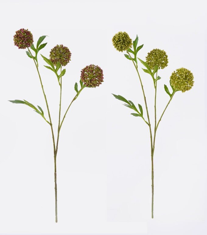 Artificial Flower Onion fruit single stem GS-39126011-R1_3 Artificial Flower 17*7*59cm Onion fruit single stem GS-39126011-R1 2026Jul 3,000+ sqm showroom with thousands of artificial flowers, plants & trees ready for global sourcing.
