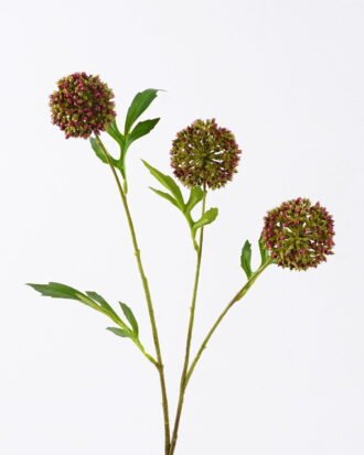 Artificial Flower 17*7*59cm  Onion fruit single stem GS-39126011-R1 2026Jul 3,000+ sqm showroom with thousands of artificial flowers, plants & trees ready for global sourcing.