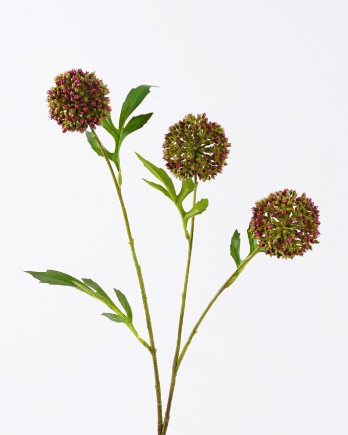 Artificial Flower 17*7*59cm  Onion fruit single stem GS-39126011-R1 2026Jul 3,000+ sqm showroom with thousands of artificial flowers, plants & trees ready for global sourcing.