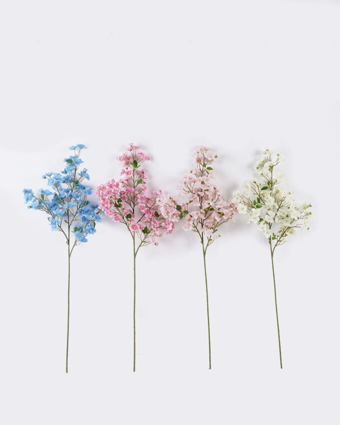Artificial Flower 33*11*95cm Oriental cherry single stem GS-68126002 2026Aug 3,000+ sqm showroom with thousands of artificial flowers, plants & trees ready for global sourcing.