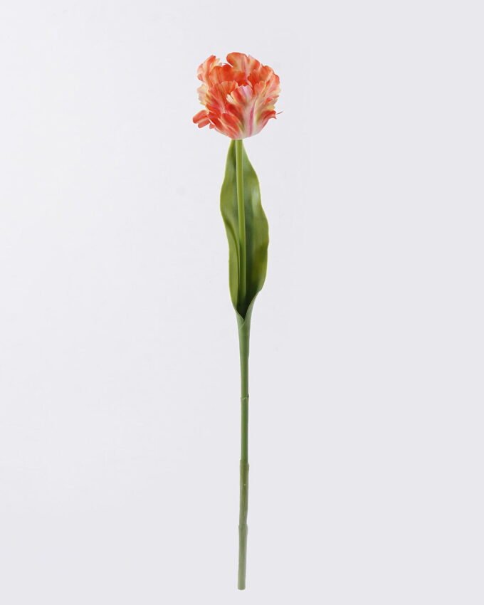 Artificial Flower 10*6*61cm Parrot tulip single stem/real touch GS-68626007-O2 2026Aug 3,000+ sqm showroom with thousands of artificial flowers, plants & trees ready for global sourcing.