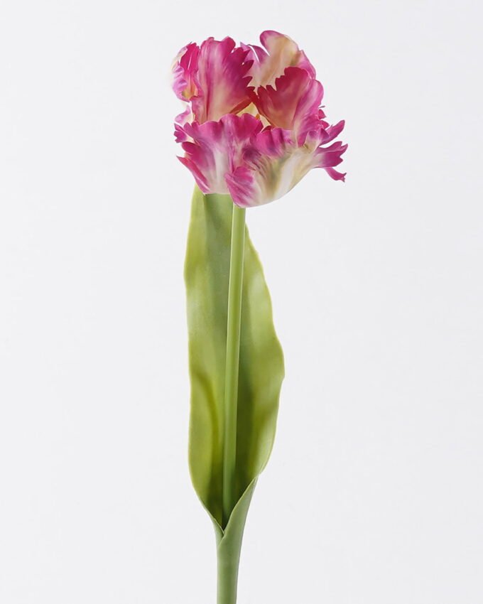 Artificial Flower 10*6*61cm Parrot tulip single stem/real touch GS-68626007 2026Aug 3,000+ sqm showroom with thousands of artificial flowers, plants & trees ready for global sourcing.