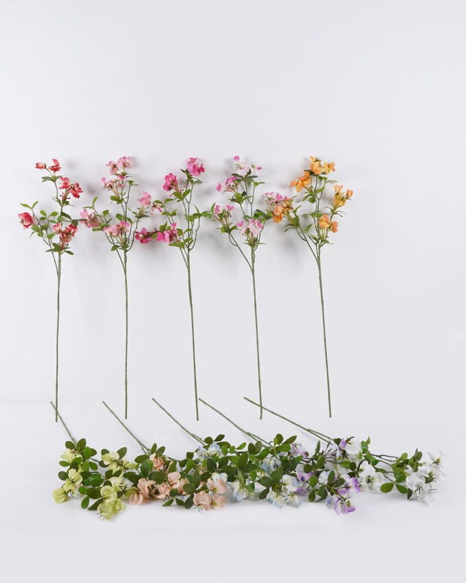 Artificial Flower 19*8*85cm Pea blossom single stem GS-84426003 2026SEP 3,000+ sqm showroom with thousands of artificial flowers, plants & trees ready for global sourcing.