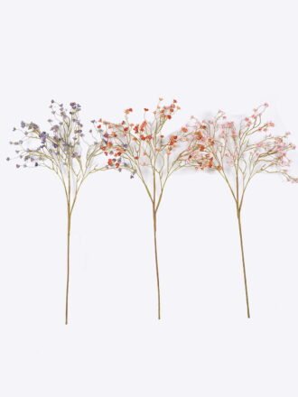 Artificial Flower 10*4*89cm Peach blossom *3 single stem GS-83726004 2026SEP 3,000+ sqm showroom with thousands of artificial flowers, plants & trees ready for global sourcing.