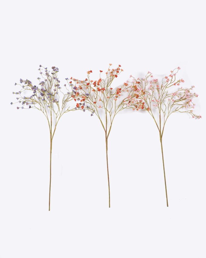 Artificial Flower 40*4*114cm Peach blossom *3  single stem GS-83726003 2026SEP 3,000+ sqm showroom with thousands of artificial flowers, plants & trees ready for global sourcing.