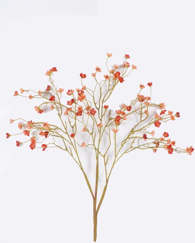 Artificial Flower 40*4*114cm Peach blossom *3  single stem GS-83726003 2026SEP 3,000+ sqm showroom with thousands of artificial flowers, plants & trees ready for global sourcing.