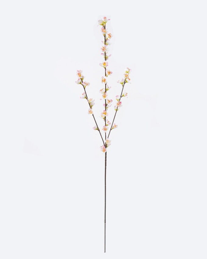 Artificial Flower 10*4*89cm Peach blossom *3 single stem GS-83726004-P1 2026SEP 3,000+ sqm showroom with thousands of artificial flowers, plants & trees ready for global sourcing.