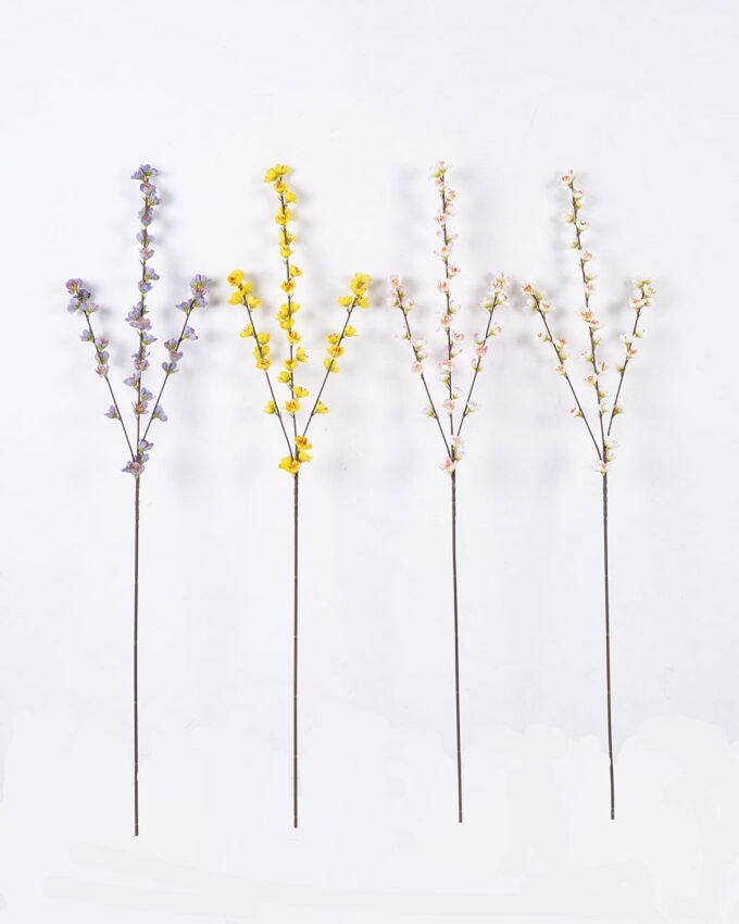 Artificial Flower 10*4*89cm Peach blossom *3 single stem GS-83726004 2026SEP 3,000+ sqm showroom with thousands of artificial flowers, plants & trees ready for global sourcing.