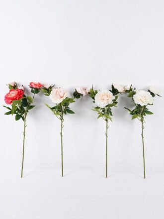 Artificial Flower 14*5*54cm Rose single stem/moist real touch GS-35026003 2026Jul 3,000+ sqm showroom with thousands of artificial flowers, plants & trees ready for global sourcing.