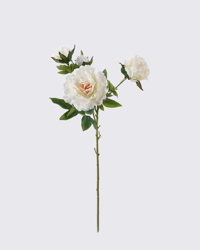 Artificial Flower 22*13*68cm Peony *4 single stem/moist real touch GS-35026005 2026Jul 3,000+ sqm showroom with thousands of artificial flowers, plants & trees ready for global sourcing.