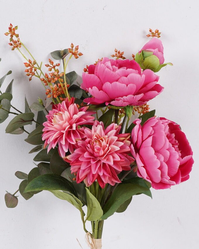 Artificial Flower 30*25*60cm Peony Dhalia mixed bundle GS-03325191 2026Jun 3,000+ sqm showroom with thousands of artificial flowers, plants & trees ready for global sourcing.