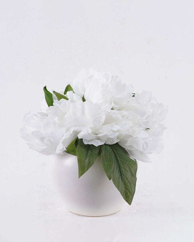 Artificial Flower 20*20*18cm Peony in Ceramic pot GS-06926003 2026Jun 3,000+ sqm showroom with thousands of artificial flowers, plants & trees ready for global sourcing.