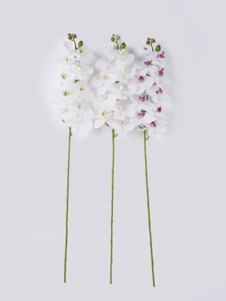 Artificial Flower 12.5*7*76cm Phalaenopsis *8 single stem/real touch GS-68626002 2026Aug 3,000+ sqm showroom with thousands of artificial flowers, plants & trees ready for global sourcing.