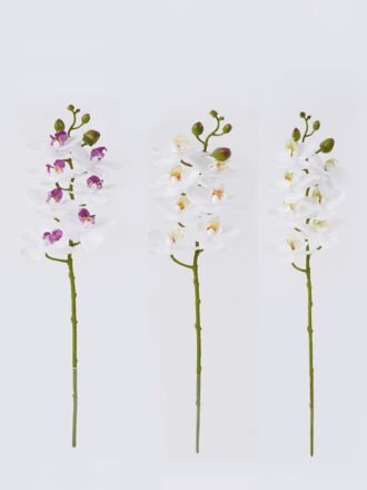 Artificial Flower 12*6*50cm Phalaenopsis *5 single stem/real touch GS-68626004 2026Aug 3,000+ sqm showroom with thousands of artificial flowers, plants & trees ready for global sourcing.