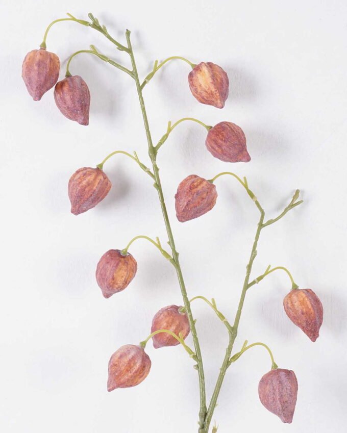 Artificial Flower 25*8*90cm Physalis peruviana *11 single stem GS-77626006-Y1 2026Aug 3,000+ sqm showroom with thousands of artificial flowers, plants & trees ready for global sourcing.