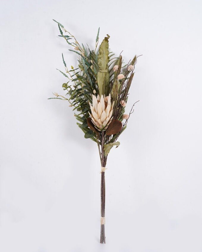 Artificial Flower 31*10*115cm Protea cynaroides Setaria viridis bundle GS-37526012-C1 2026Jul 3,000+ sqm showroom with thousands of artificial flowers, plants & trees ready for global sourcing.