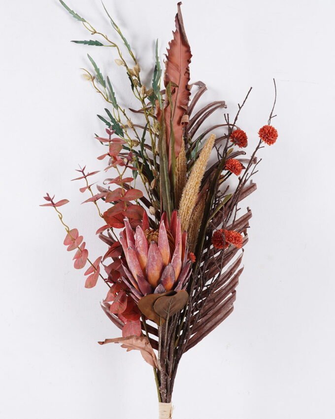 Artificial Flower 31*10*115cm Protea cynaroides Setaria viridis bundle GS-37526012 2026Jul 3,000+ sqm showroom with thousands of artificial flowers, plants & trees ready for global sourcing.