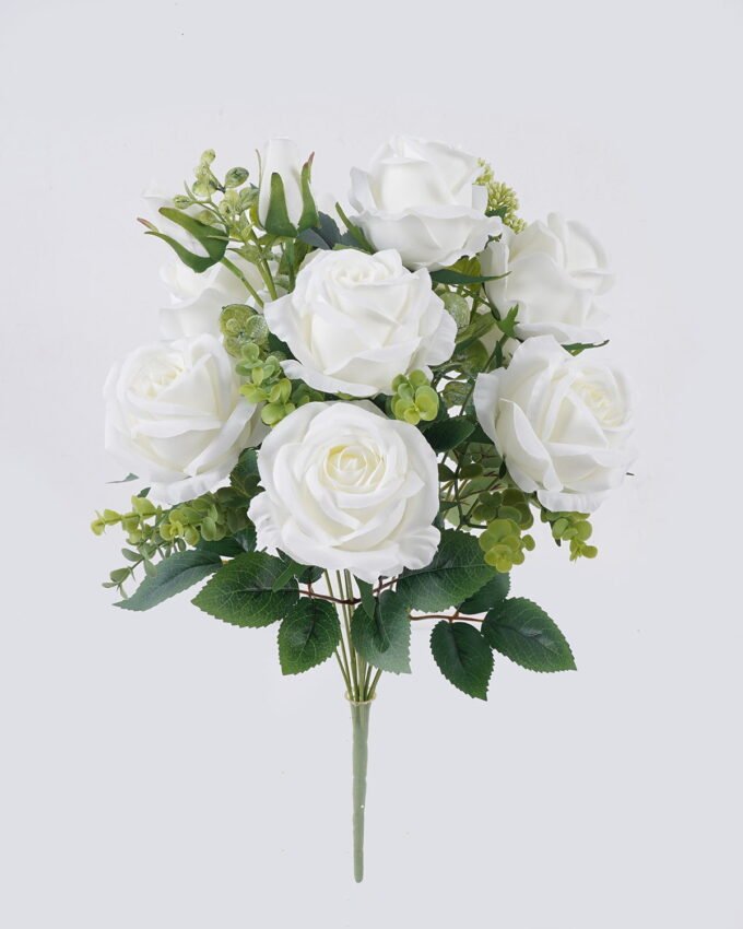 Artificial Flower Rose 12 bush GS-00526021DUP-W1_6 Artificial Flower 28*20*48cm Rose *12 bush GS-00526021DUP-W1 2026Jun 3,000+ sqm showroom with thousands of artificial flowers, plants & trees ready for global sourcing.