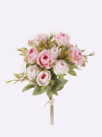 Artificial Flower 19*10*40cm Rose Hydrangea bouquet GS-03326011 2026Jun 3,000+ sqm showroom with thousands of artificial flowers, plants & trees ready for global sourcing.