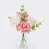 Artificial Flower 13*12*21cm Rose Hydrangea in glass ware GS-16826001-P1 2026Jul 3,000+ sqm showroom with thousands of artificial flowers, plants & trees ready for global sourcing.