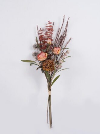 Artificial Flower 14*11*86cm Rose carnation bundle GS-37526001-R1 2026Jul 3,000+ sqm showroom with thousands of artificial flowers, plants & trees ready for global sourcing.