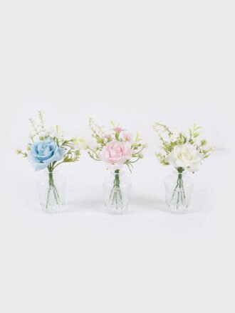 Artificial Flower 13*9*27cm African daisy in glass ware GS-16826008 2026Jul 3,000+ sqm showroom with thousands of artificial flowers, plants & trees ready for global sourcing.