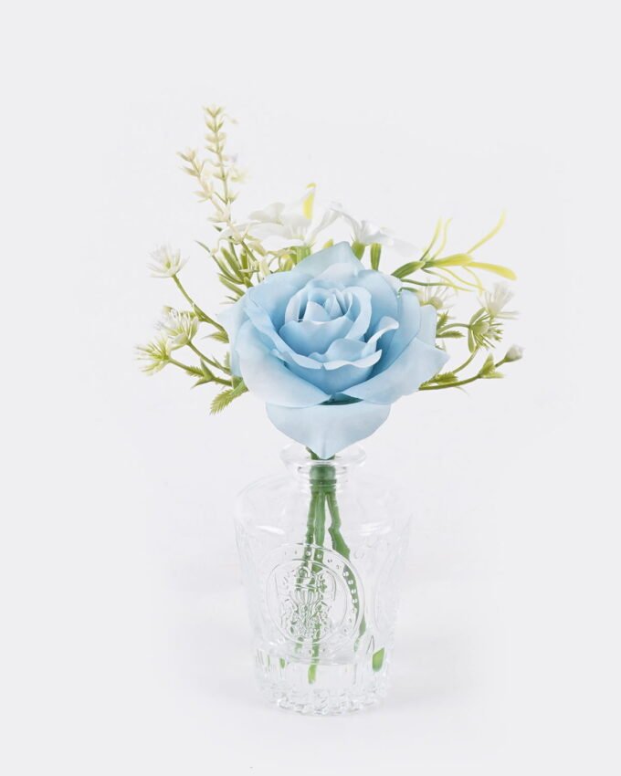 Artificial Flower 12*11*22cm Rose in glass ware GS-16826007 2026Jul 3,000+ sqm showroom with thousands of artificial flowers, plants & trees ready for global sourcing.
