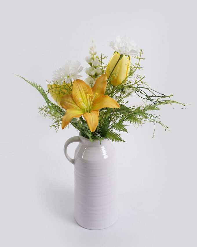 Artificial Flower Rose in glass ware GS-16826012-P1_4 Artificial Flower 20*16*39cm Rose in glass ware GS-16826012-P1 2026Jul 3,000+ sqm showroom with thousands of artificial flowers, plants & trees ready for global sourcing.